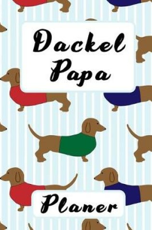 Cover of Dackel Papa Planer
