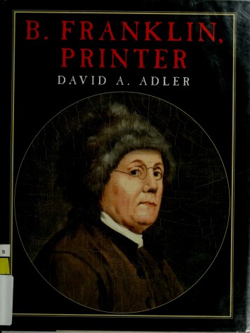 Book cover for B. Franklin Printer