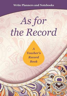 Book cover for As for the Record