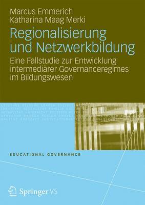 Cover of Regionalisierung Und Netzwerkbildung