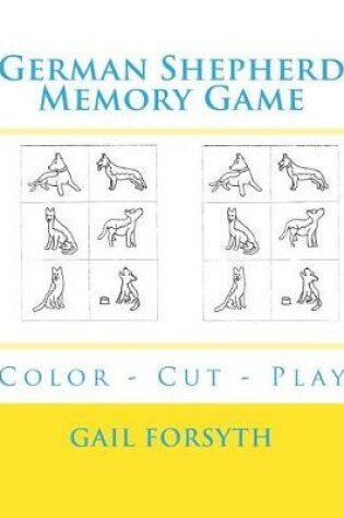 Cover of German Shepherd Memory Game