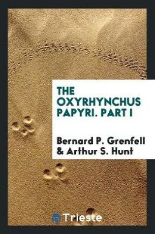 Cover of The Oxyrhynchus Papyri