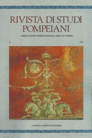 Cover of Rivista Di Studi Pompeiani 10/1999