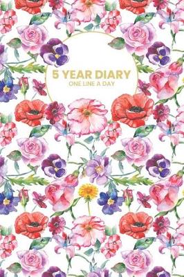 Book cover for 5 Year Diary One Line a Day