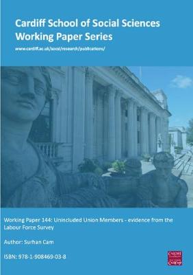 Book cover for Unincluded trade union members: evidence from the Labour Force Survey