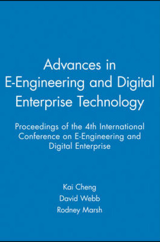 Cover of Advances in E-Engineering and Digital Enterprise Technology