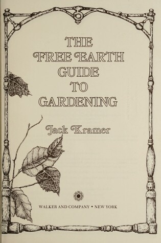 Cover of Free Earth Guide/Gar