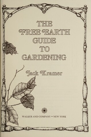Book cover for Free Earth Guide/Gar