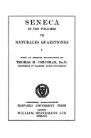 Cover of Naturales Quaestiones