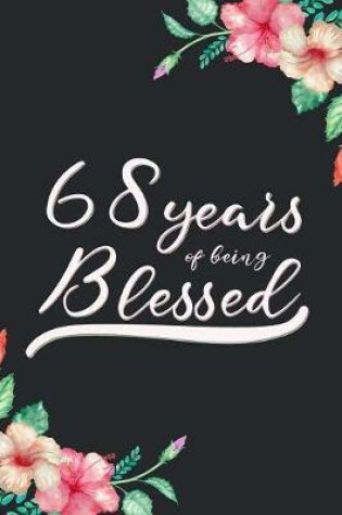 Cover of Blessed 68th Birthday Journal