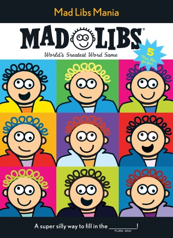 Book cover for Mad Libs Mania