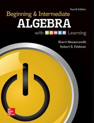 Book cover for Beginning and Intermediate Algebra with P.O.W.E.R. Learning