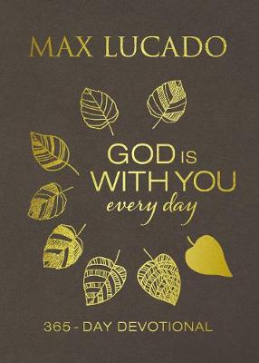 Book cover for God Is With You Every Day (Large Text Leathersoft)