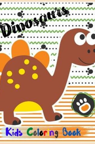 Cover of Dinosaurs Kids Coloring Book