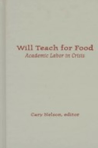 Cover of Will Teach For Food