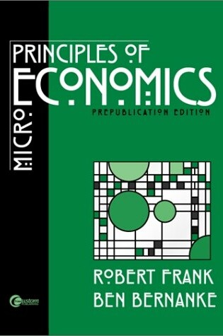 Cover of Principles of Microeconomics ( Preliminary Edition)