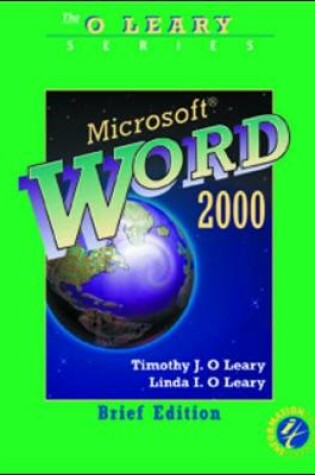Cover of O'Leary Series:  Microsoft Word 2000 Brief Edition