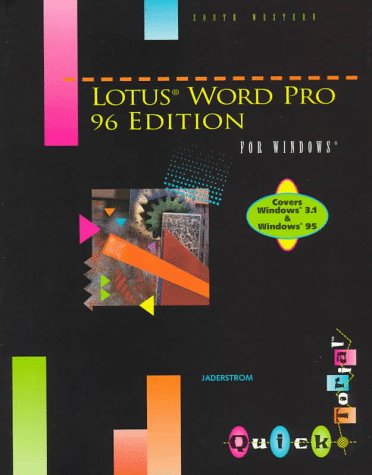 Book cover for Lotus Word Pro 96