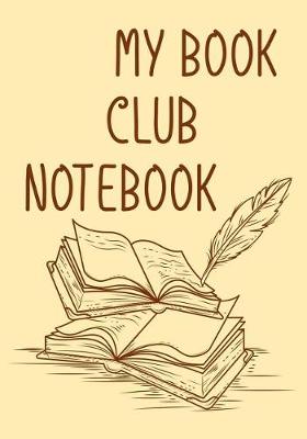 Book cover for My Book Club Notebook