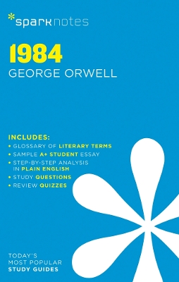 Book cover for 1984 SparkNotes Literature Guide