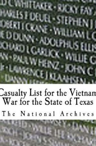 Cover of Casualty List for the Vietnam War for the State of Texas