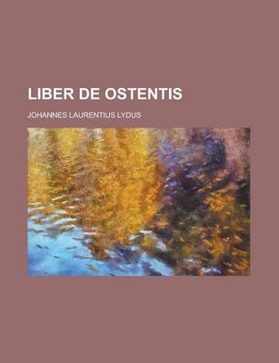 Book cover for Liber de Ostentis