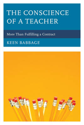 Book cover for The Conscience of a Teacher