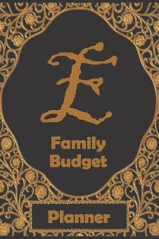 Cover of E Family Budget Planner