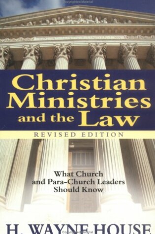 Cover of Christian Ministries & the Law (Revised & Upd)