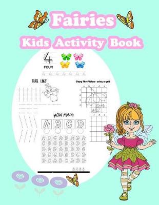 Book cover for Fairies Kids Activity Book