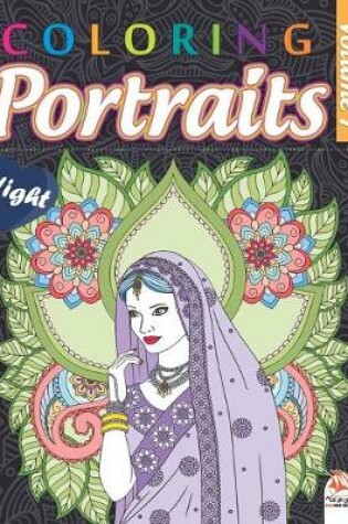 Cover of Coloring portraits 7- night