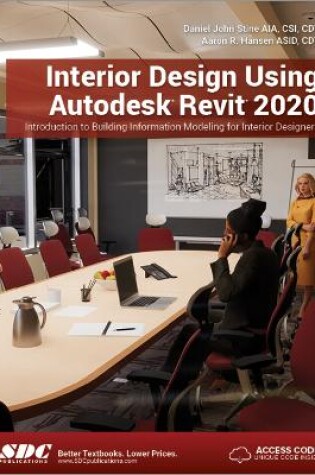 Cover of Interior Design Using Autodesk Revit 2020