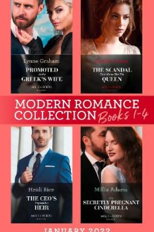 Cover of Modern Romance January 2022 Books 1-4