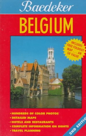 Book cover for Baedeker Belgium