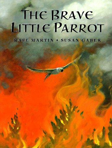 Book cover for The Brave Little Parrot