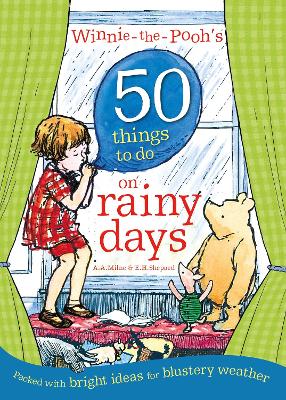 Book cover for Winnie-the-Pooh's 50 Things to do on rainy days