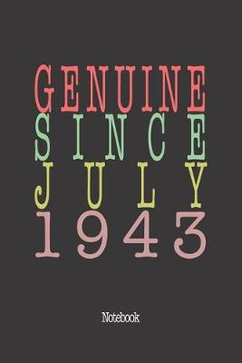 Book cover for Genuine Since July 1943