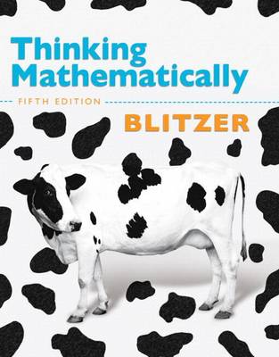 Book cover for Thinking Mathematically Plus Mymathlab with Pearson Etext -- Access Card Package