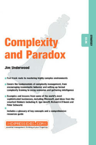 Cover of Complexity and Paradox