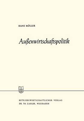 Cover of Außenwirtschaftspolitik