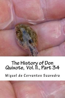 Book cover for The History of Don Quixote, Vol. II., Part 34