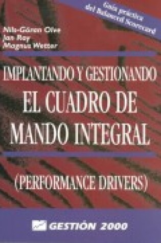 Cover of Implantando y Gestionando El Cuadro de Mando