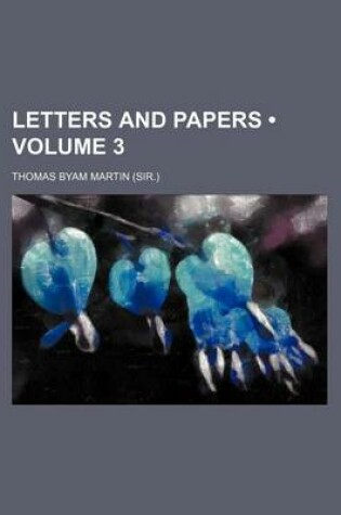 Cover of Letters and Papers (Volume 3)