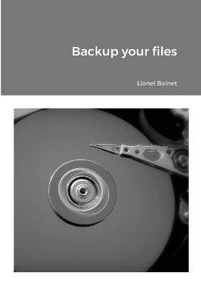 Book cover for Backup your files