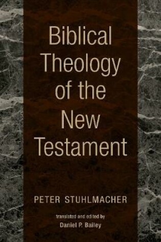 Cover of Biblical Theology of the New Testament