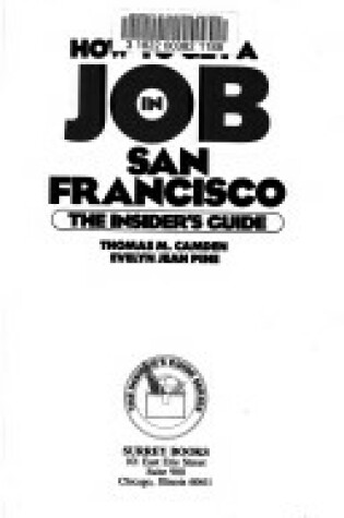 Cover of How to Get a Job in San Francisco