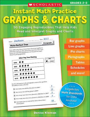 Book cover for Instant Math Practice: Graphs & Charts (Grades 2-3)