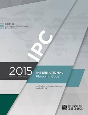Book cover for 2015 International Plumbing Code (Includes Ipsdc)
