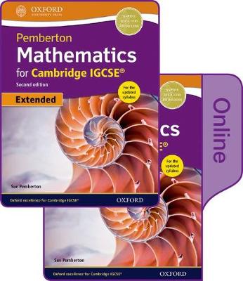 Book cover for Pemberton Mathematics for Cambridge IGCSE (R) Print & Online Student Book