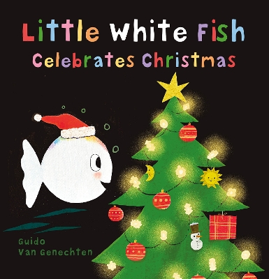 Book cover for Little White Fish Celebrates Christmas